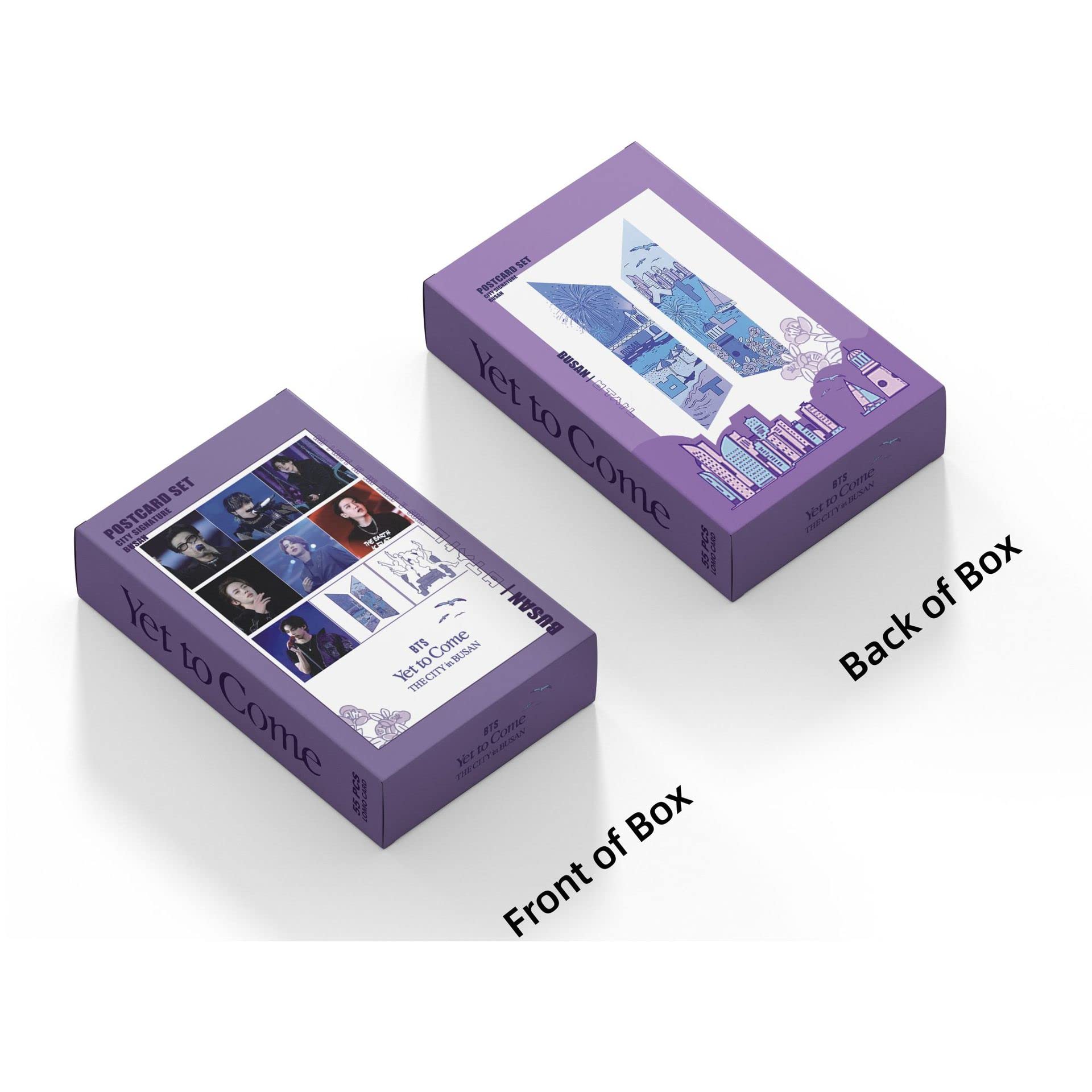 GEPAS 55Pcs BTS Lomo Card KPOP Bangtan Boys Photocards Proof